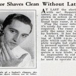 Remington electric shaver